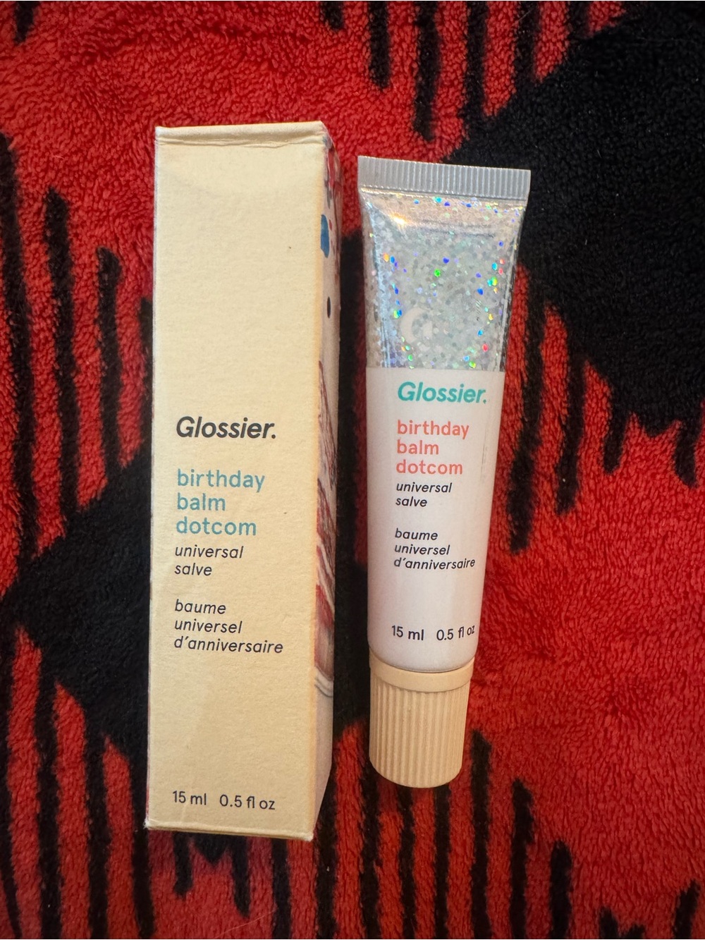 Glossier Birthday Balm Dotcom Universal Salve - Iridescent Pink